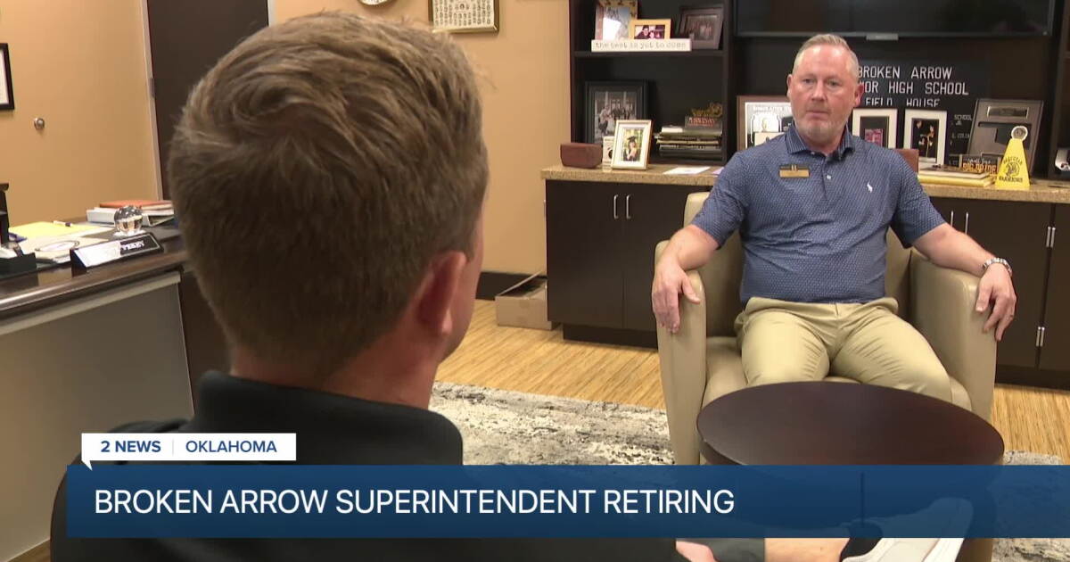 Chuck Perry Riverside Broken Arrow Superintendent Chuck Perry announces retirement