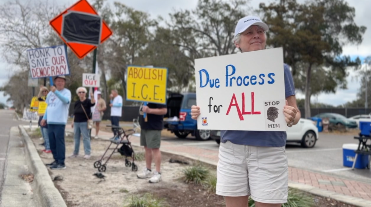 One of the major issues driving the demonstration was opposition to ICE