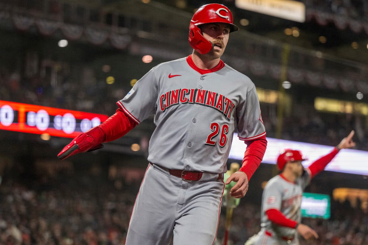 Cincinnati Reds' Jacob Hurtubise (26)