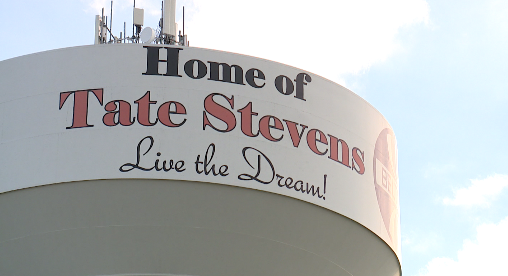 Tate Stevens Water tower