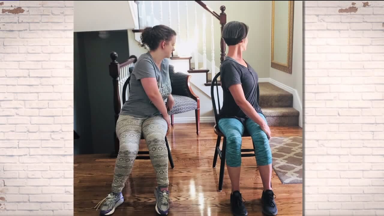 Chair yoga