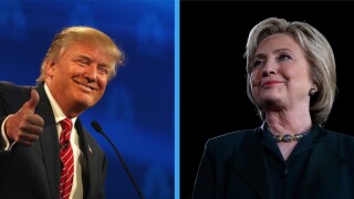 Donald Trump and Hillary Clinton