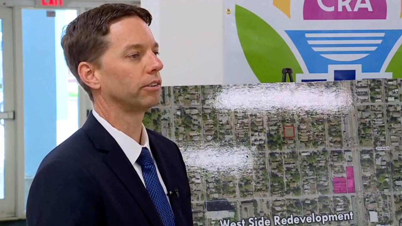 Brent Whitfield, vice chair of the Lake Worth Beach Community Redevelopment Agency