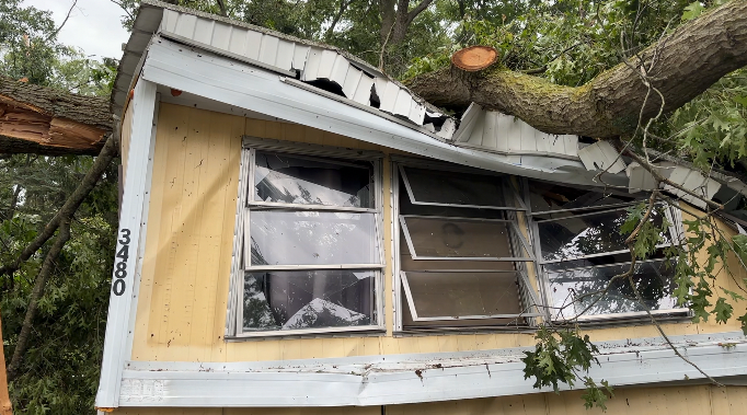 timberline estates storm damage