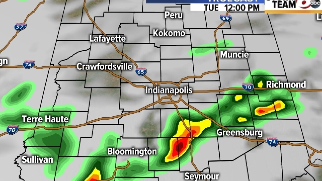 TIMELINE: When to expect rain