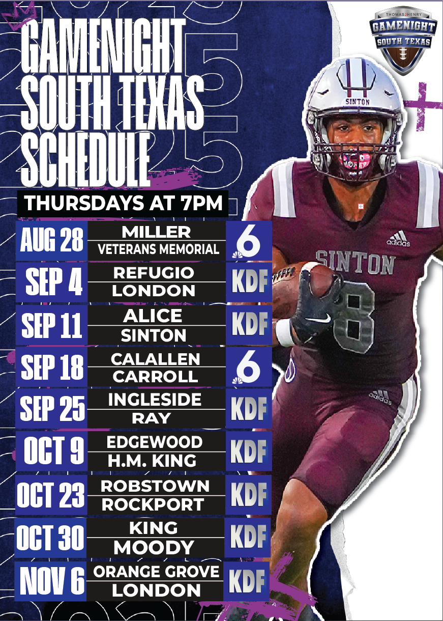 Game Night South Texas 2025 Schedule