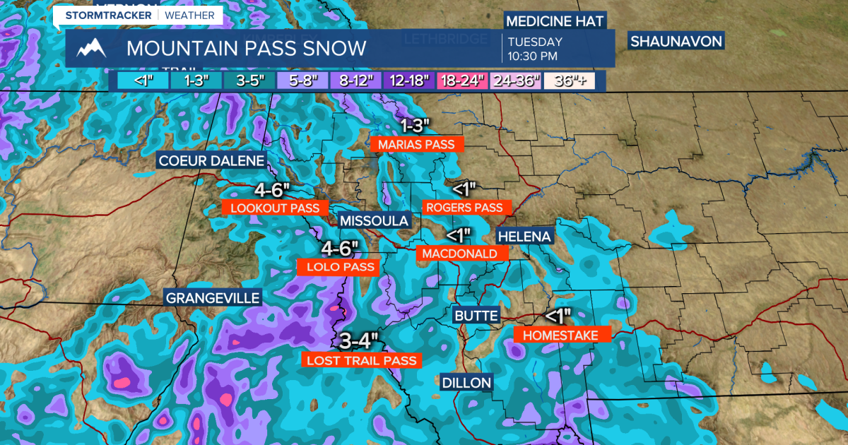 Mountain snow tonight through Tuesday - Vimarsana News
