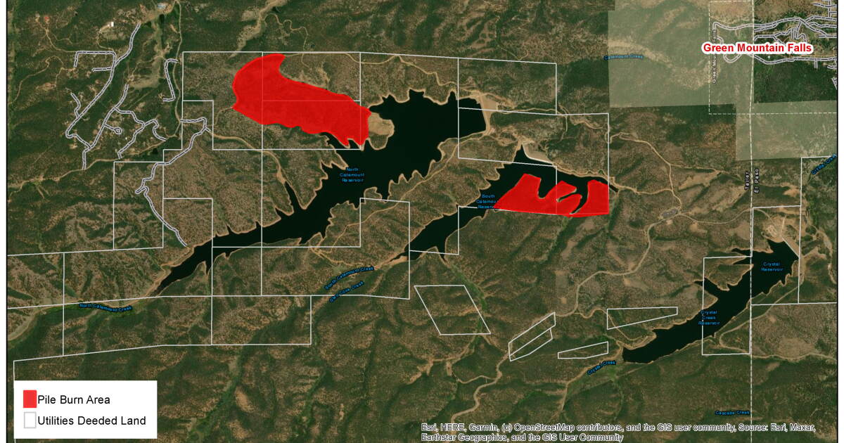 Prescribed burn planned for the north slope of Pikes Peak, smoke may be visible - Vimarsana News