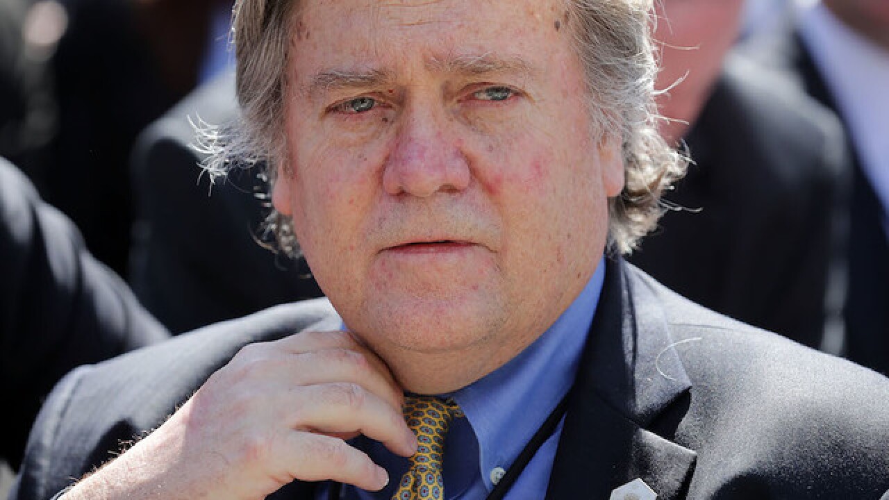 Steve Bannon out as White House chief strategist