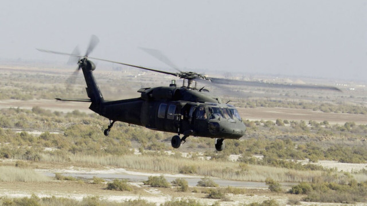 Seven military members killed in helicopter crash in Iraq