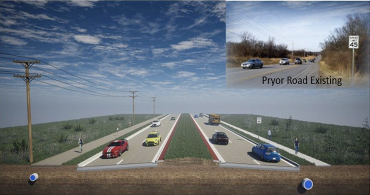 Pryor Road Construction