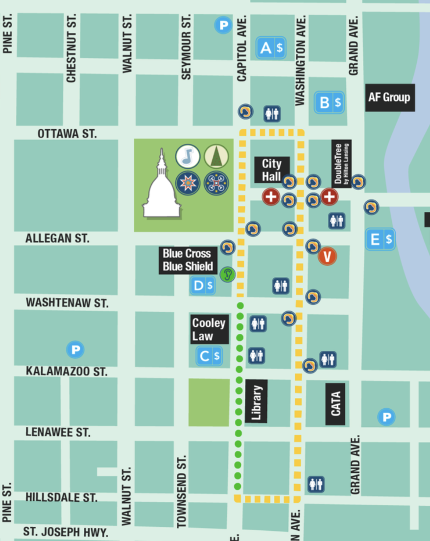Silver Bells Parade Route 2024