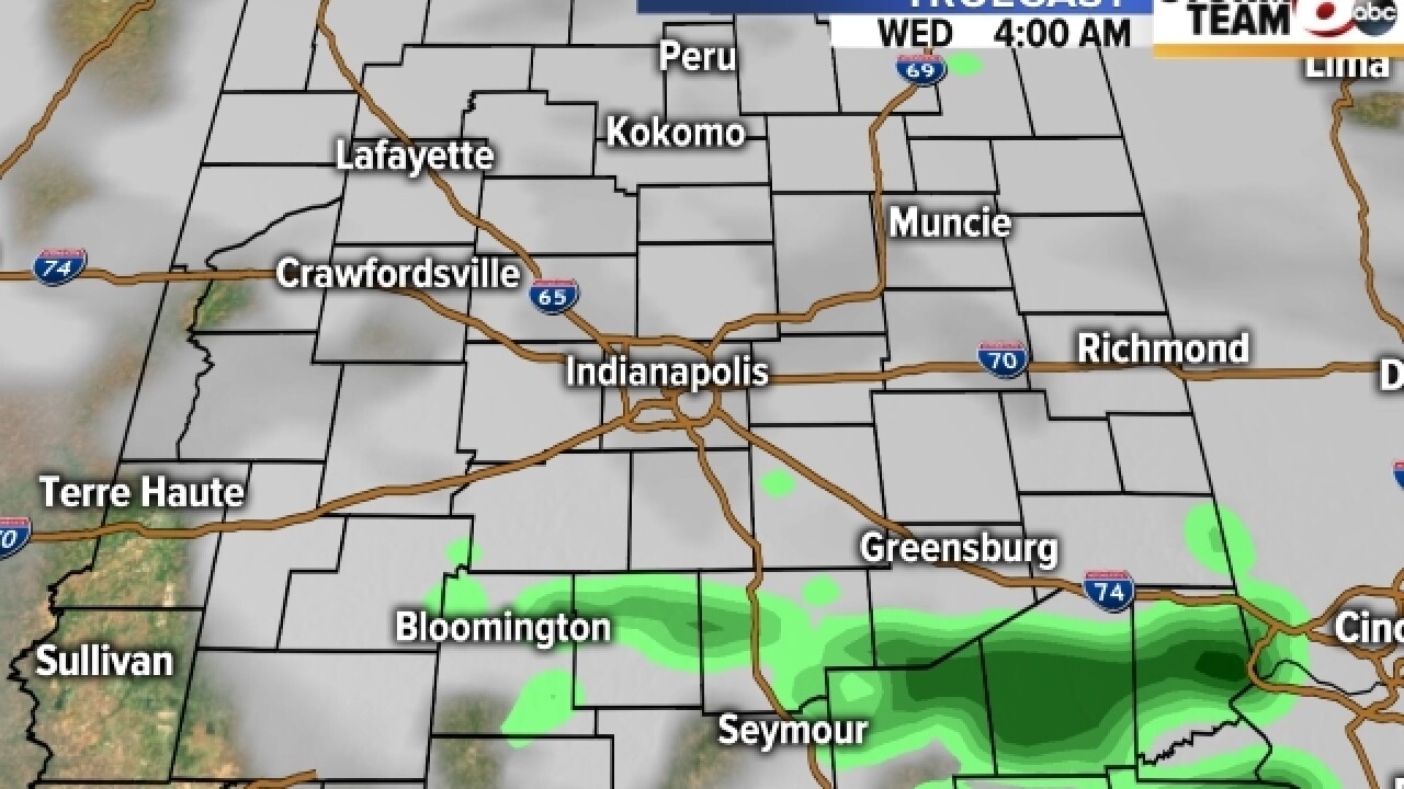 TIMELINE: Severe weather moves through Indiana