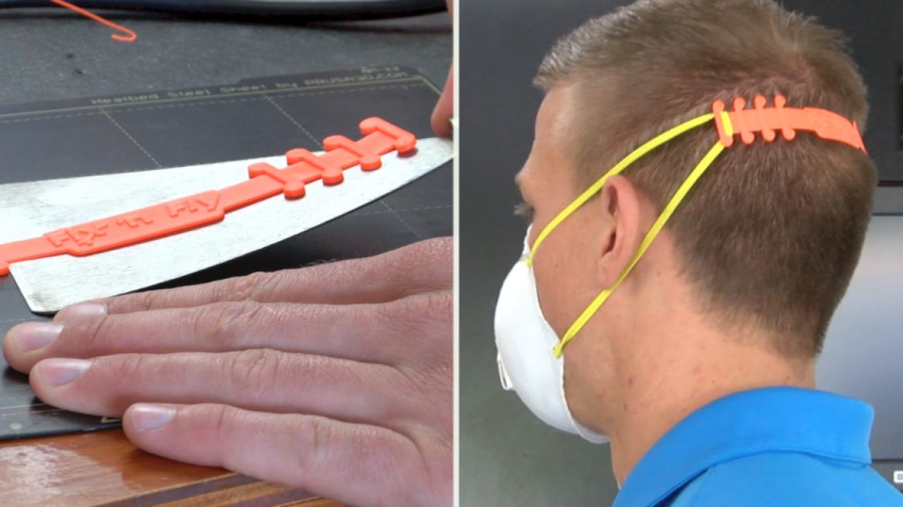 Tampa engineer assembles 3D-printed strap to make surgical ...