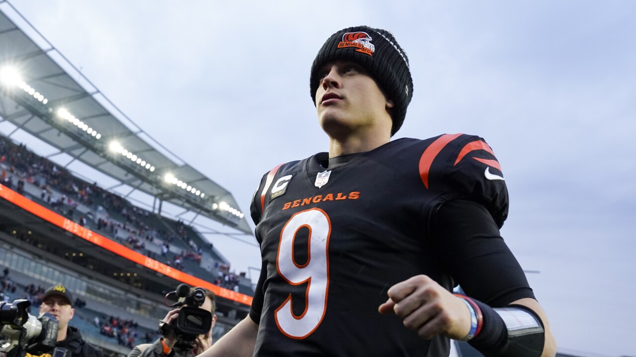 Cincinnati Bengals quarterback Joe Burrow hopes to play with team for entire career