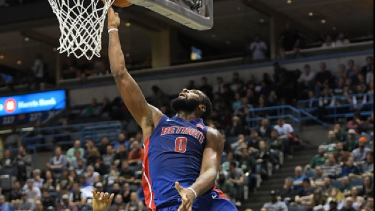 Andre Drummond helps Pistons beat Hawks to snap seven-game skid