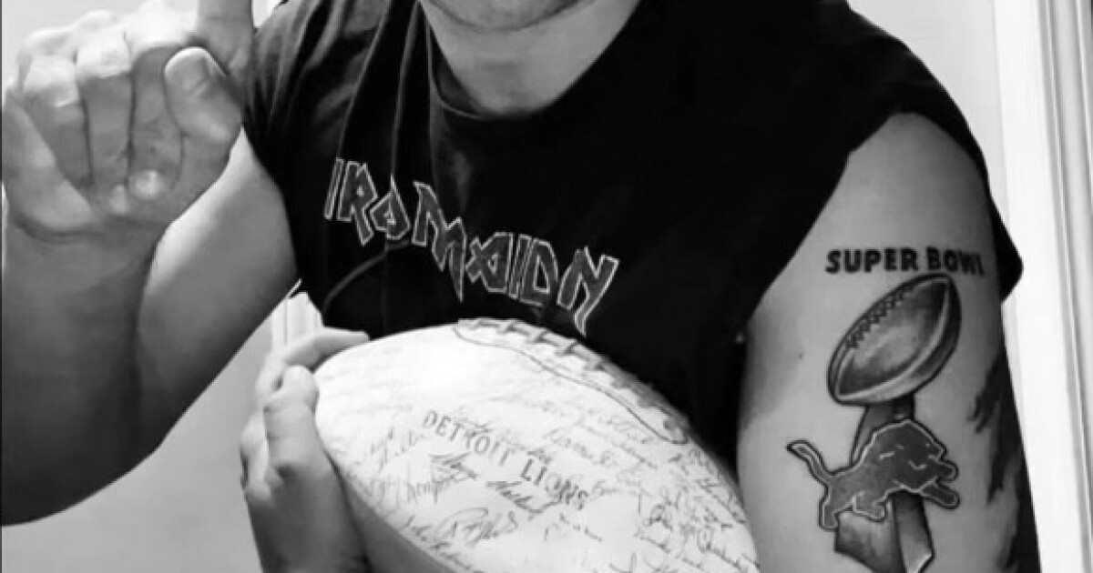 Forget the Bucs, Lions fan gets tattoo forecasting a Super Bowl championship - Vimarsana News