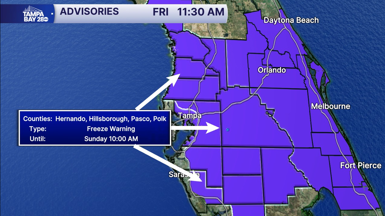 Freeze warning 1-30