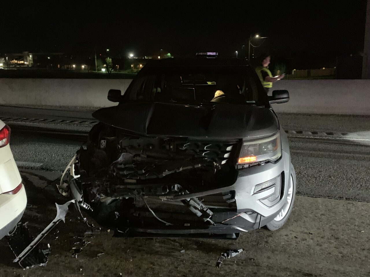 UHP Lieutenant protects construction crew