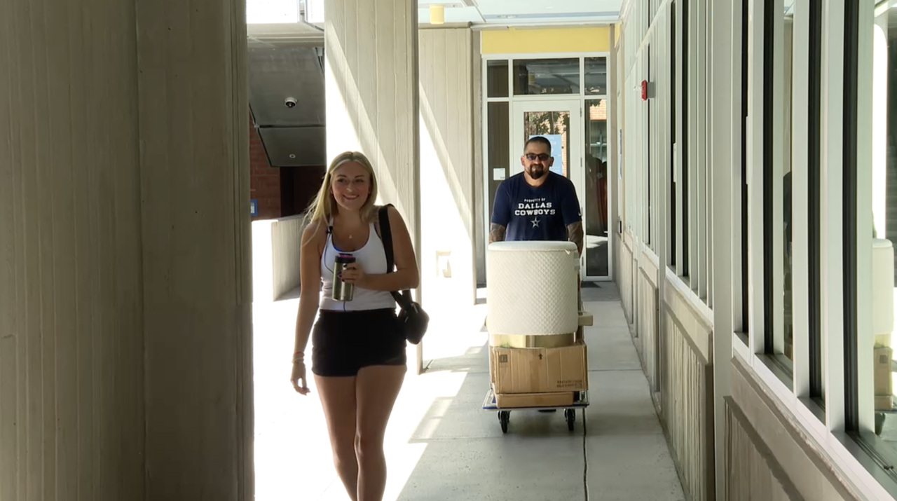 Alexa and her dad