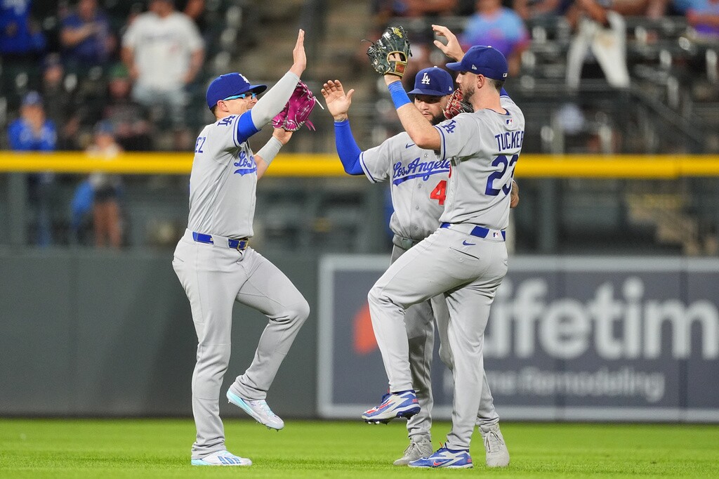 Dodgers Rockies Baseball