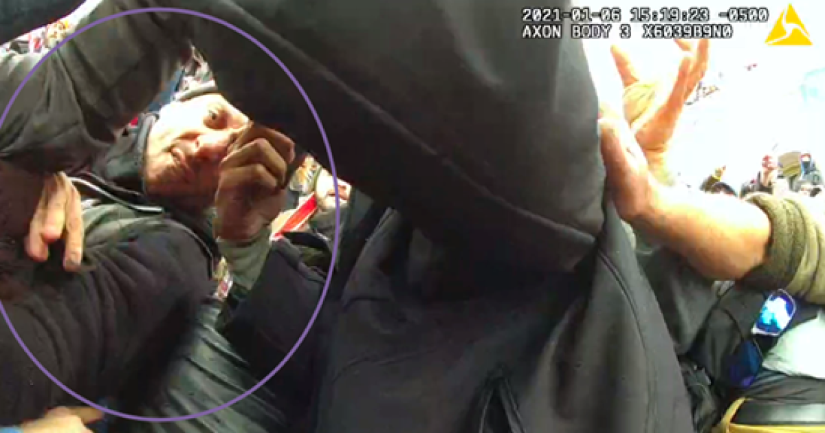 Buffalo man sentenced to prison for assaulting officer during Capitol riot