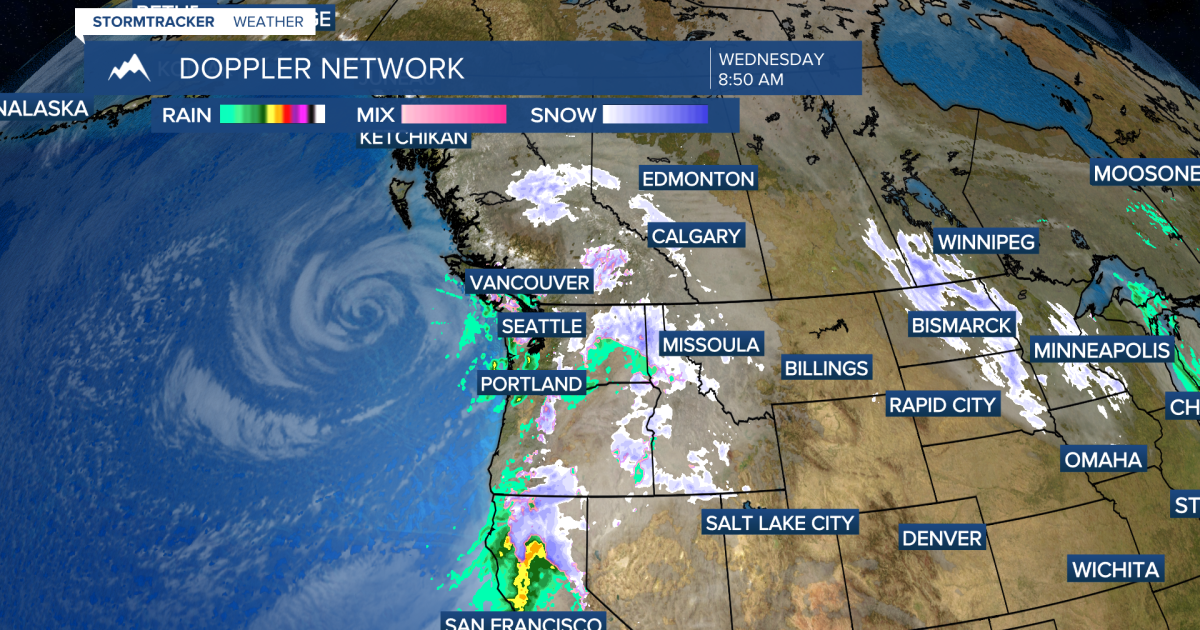 Weather Forecast: Off/on rain and snow headed to Western Montana