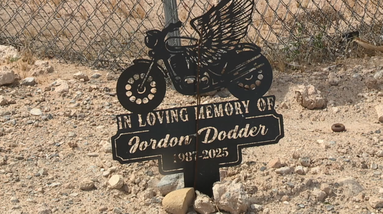 Widow talks motorcycle safety 1 year after fatal crash in southwest Las Vegas