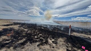 Franktown grass fire - Dahlberg and Lake Gulch