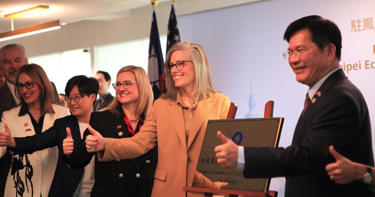 Arizona welcomes new Taiwan representative office, rejecting warning from China