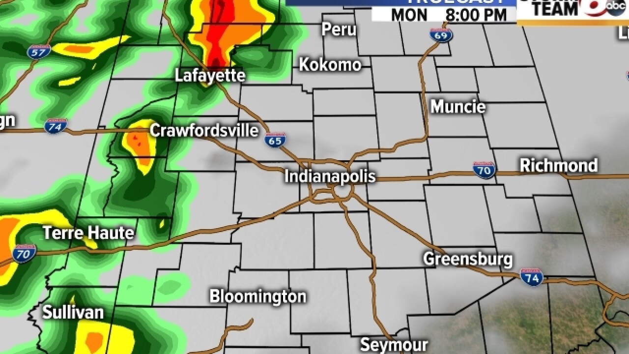When to expect rain in your area