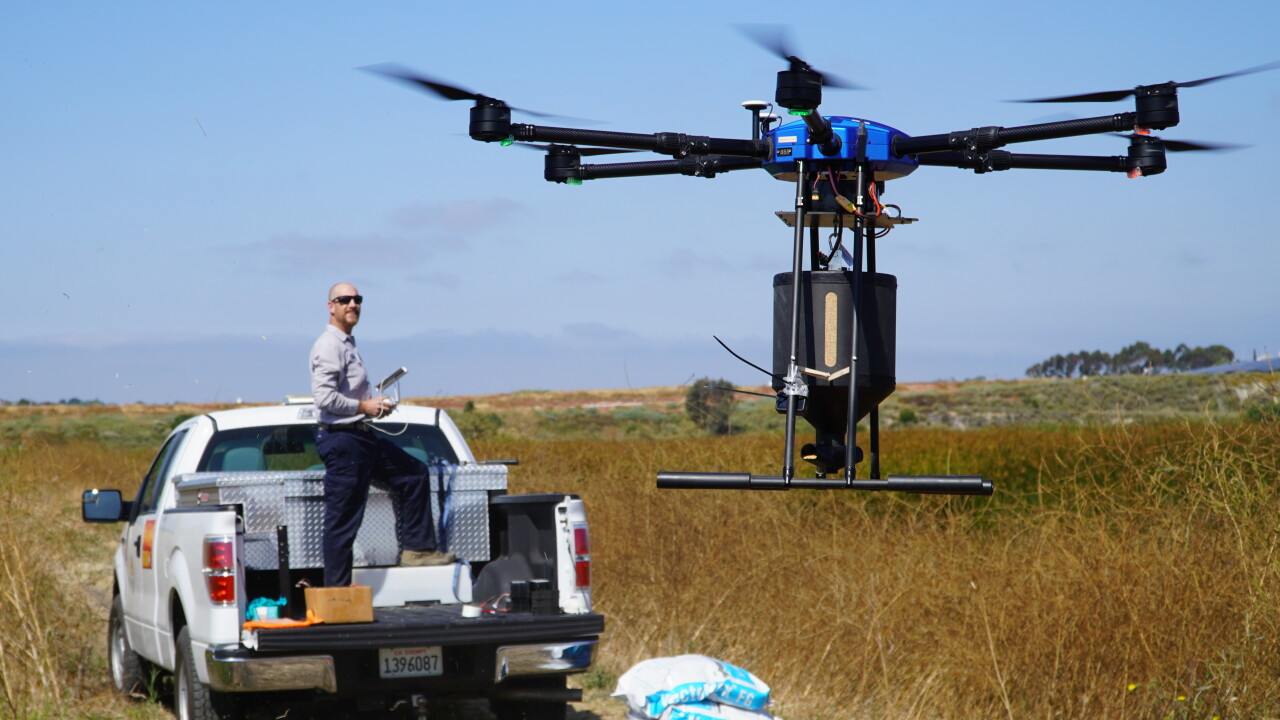 Drone deployed to fight mosquitoes in Southern California