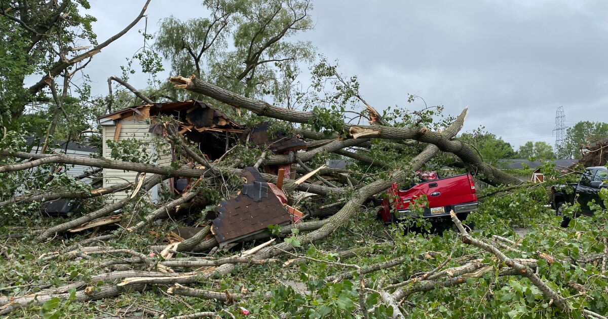 NWS: EF-1 tornado with 110 mph winds touched down in Kent County