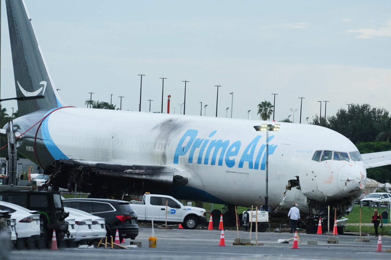 Amazon Plane Overruns Runway