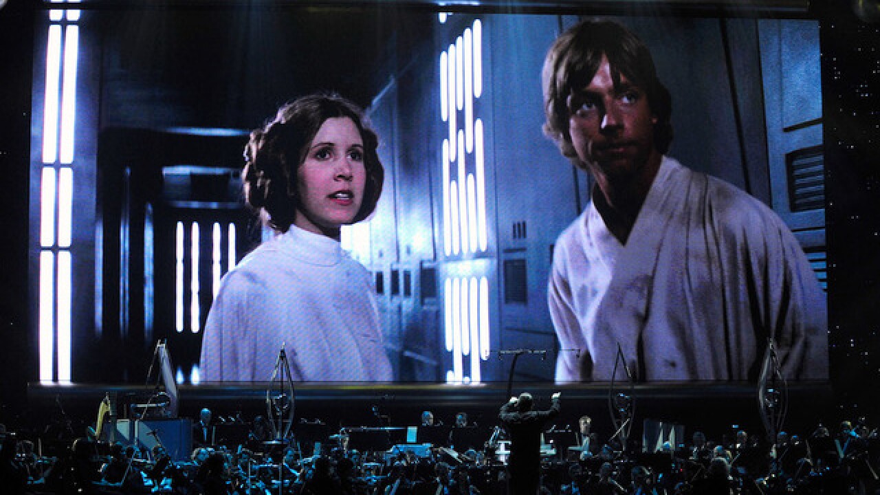 Carrie Fisher of 'Star Wars" dies at age 60