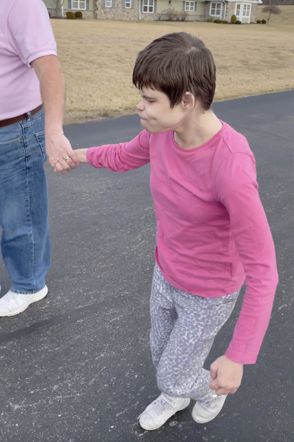 Lauren Carter, 35, is blind, has cerebral palsy, and profound developmental disabilities