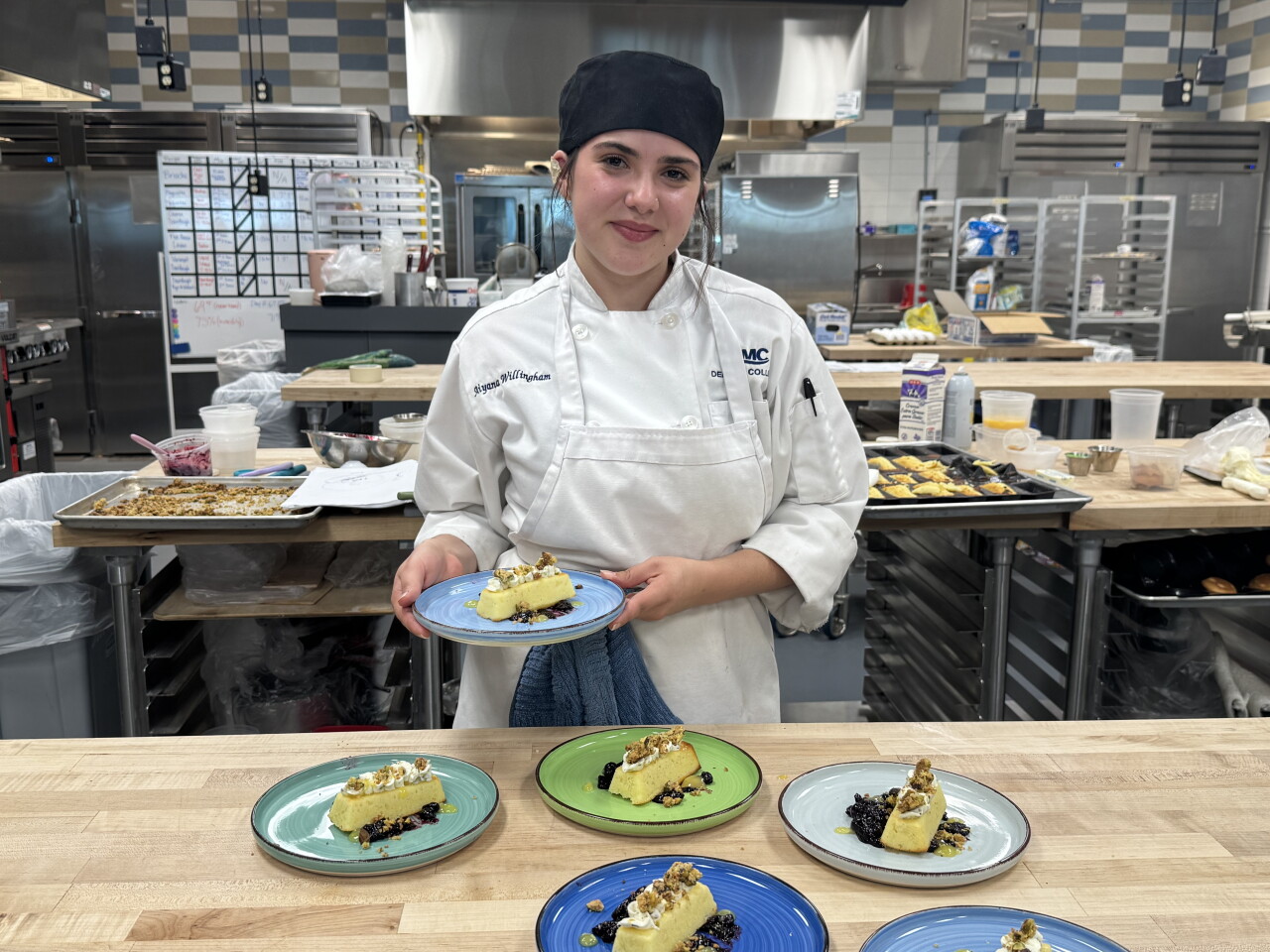 Del Mar College Baking_Pastry Major Alyana Willingham_Oso Creek Campus Kitchen in Culinary Arts Building.jpg