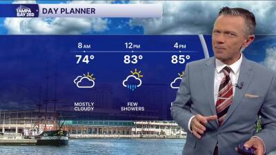 Forecast: A few lingering showers today
