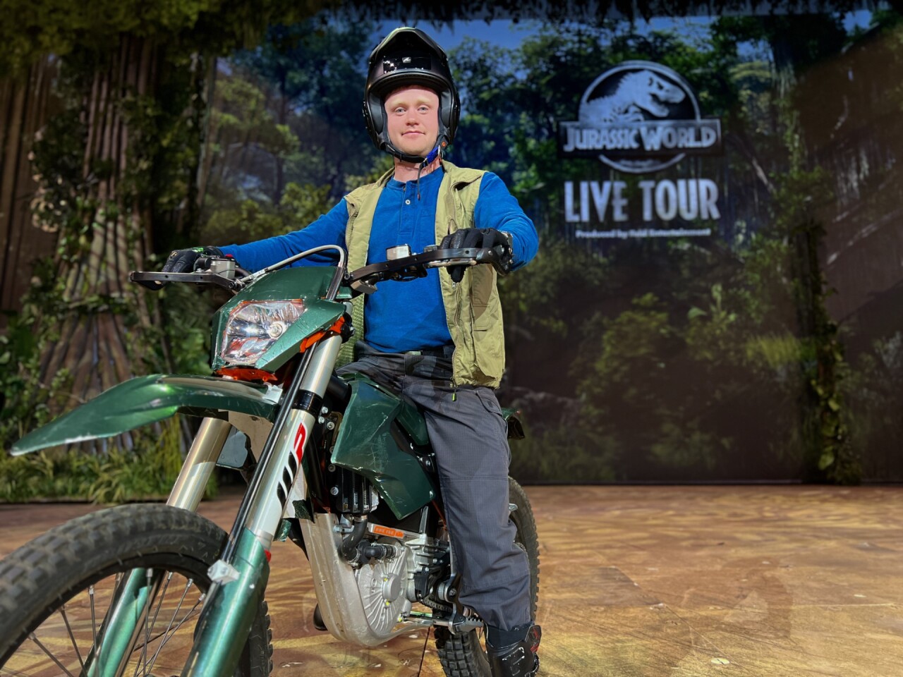 Jurassic World Stunt performer, Luke Littlefield