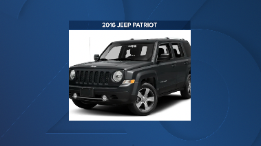 Ryan is driving a 2016 Jeep Patriot (similar to the one in this photo).