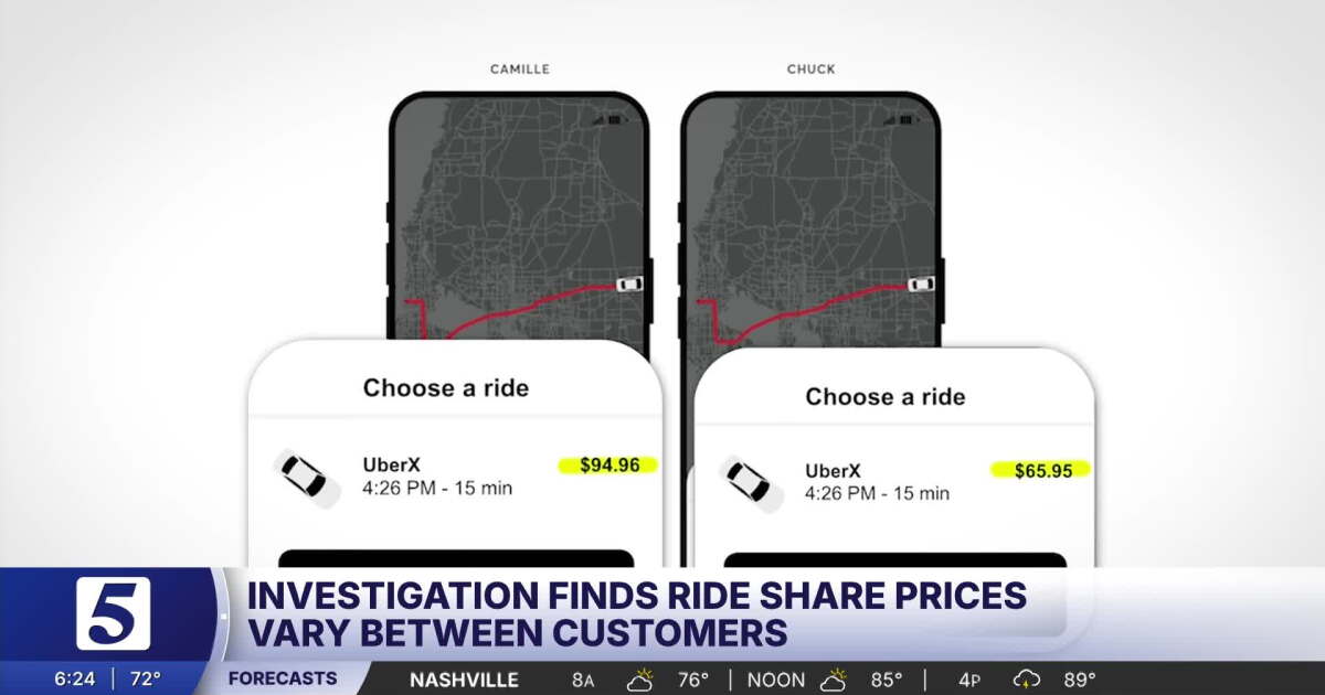 Consumer Reports investigation finds Uber, Lyft prices can vary for same ...