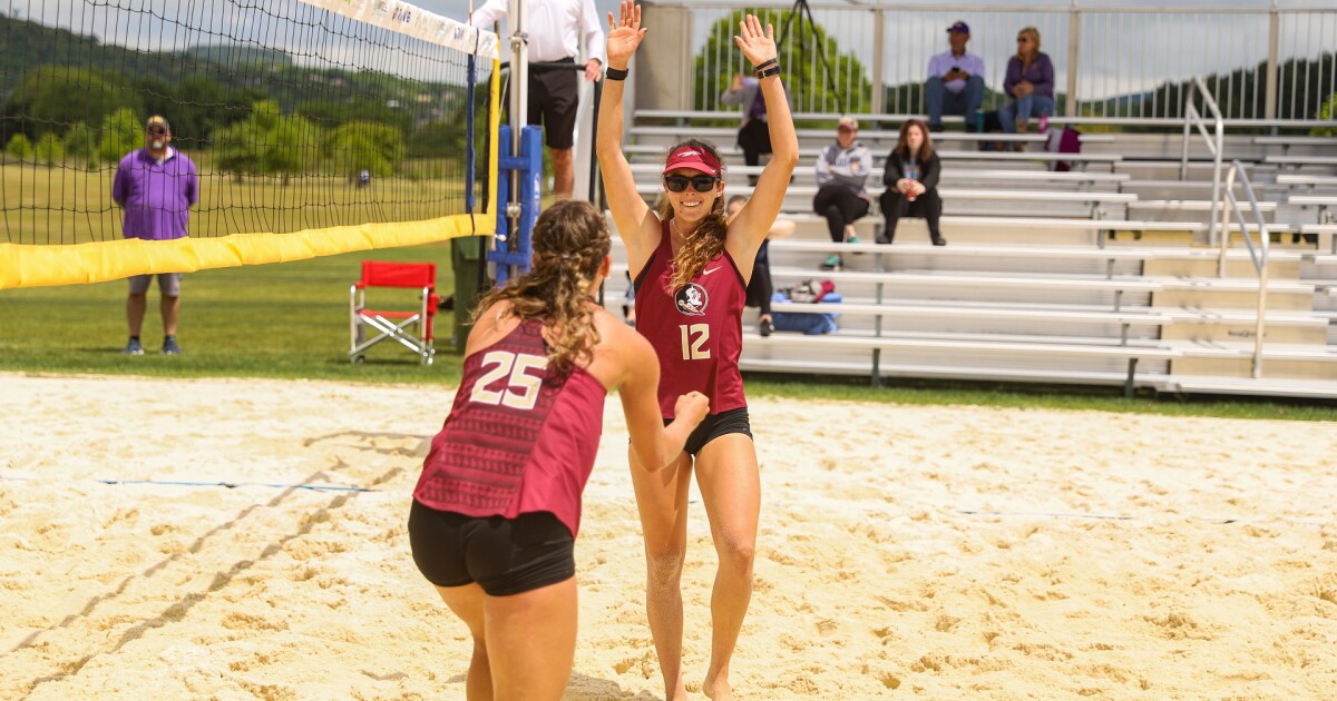 No. 3 FSU Beach Volleyball advances to CCSA Championship