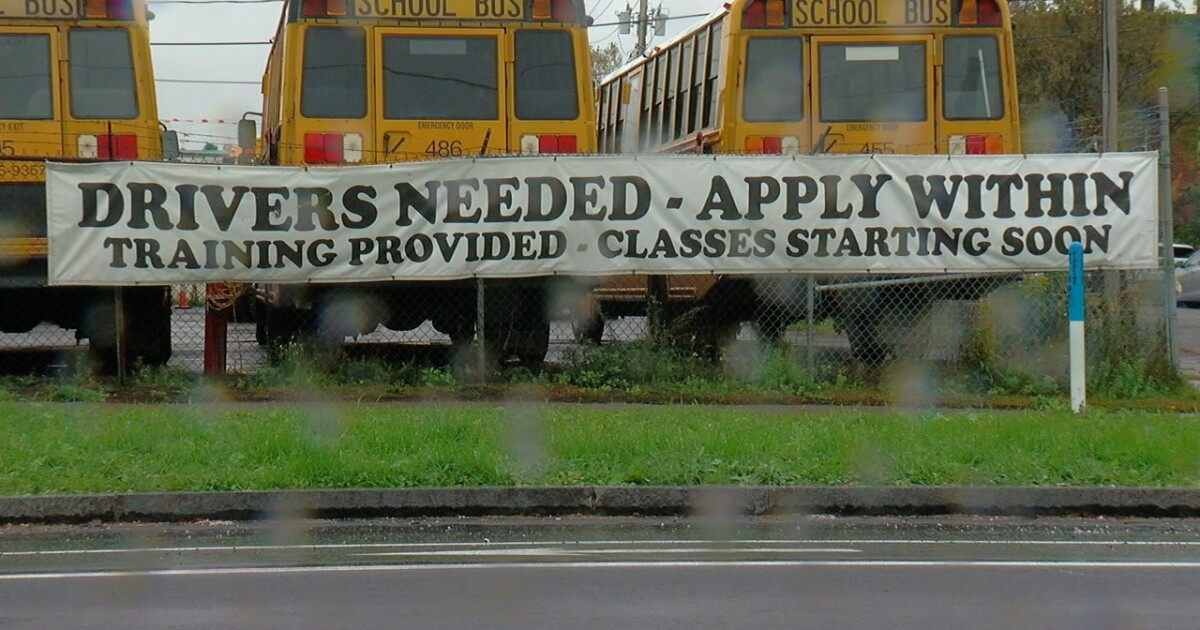 School bus driver shortage impacting class time