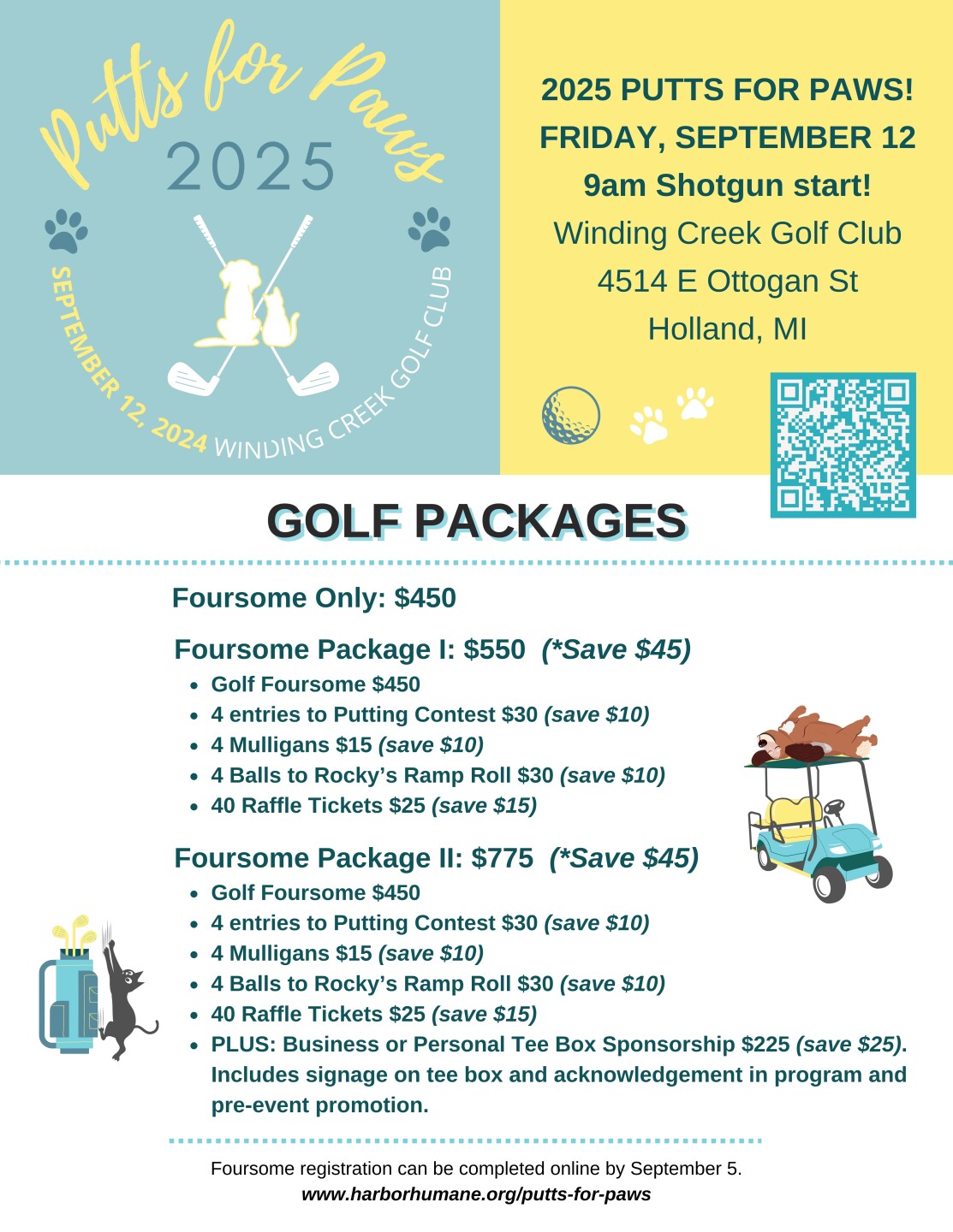 Putts for Paws 2025