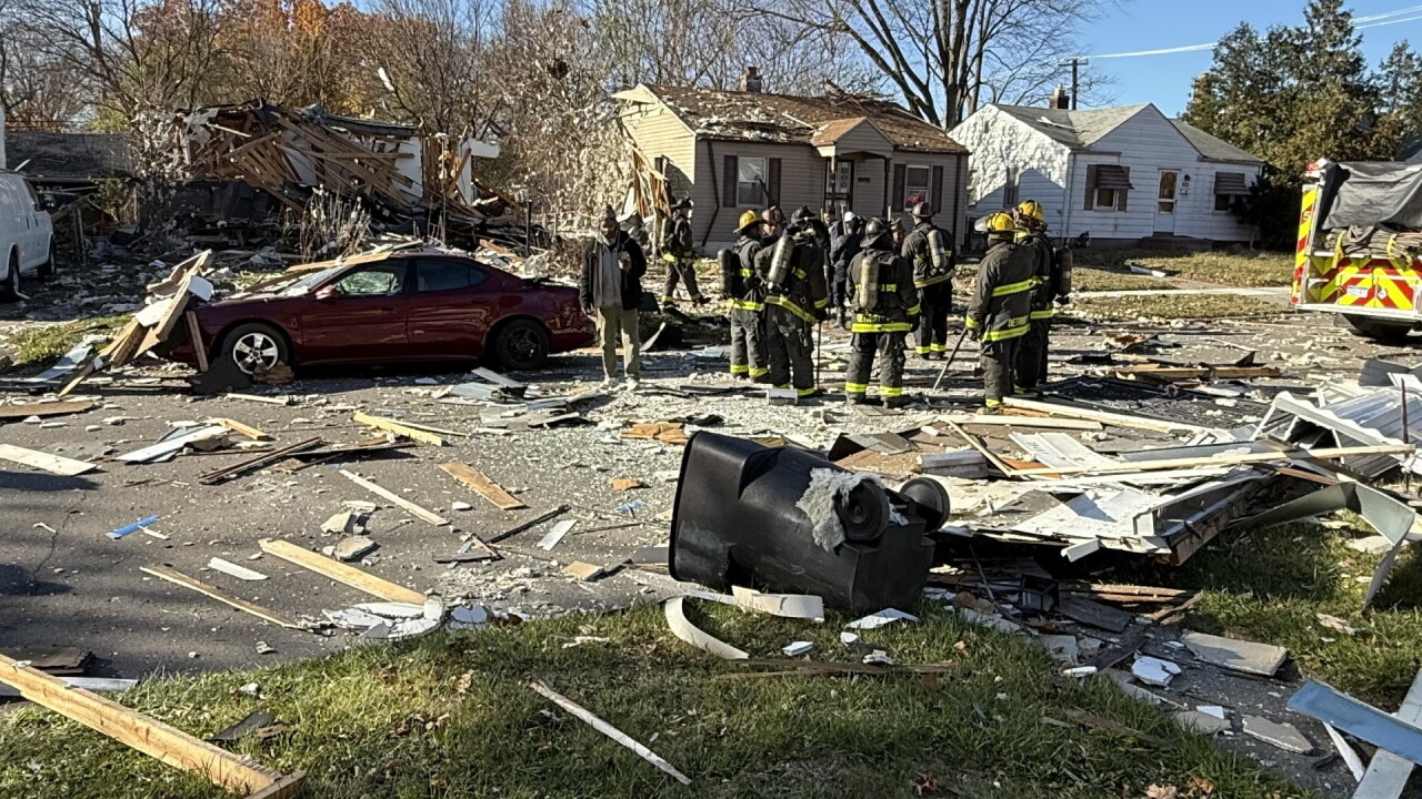 Exploding House M House explosion causes damage on Detroit's west side, no injuries reported