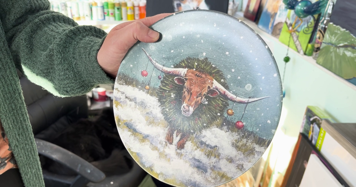 Meet the artist who created this year's Christmas Stroll button - Vimarsana News