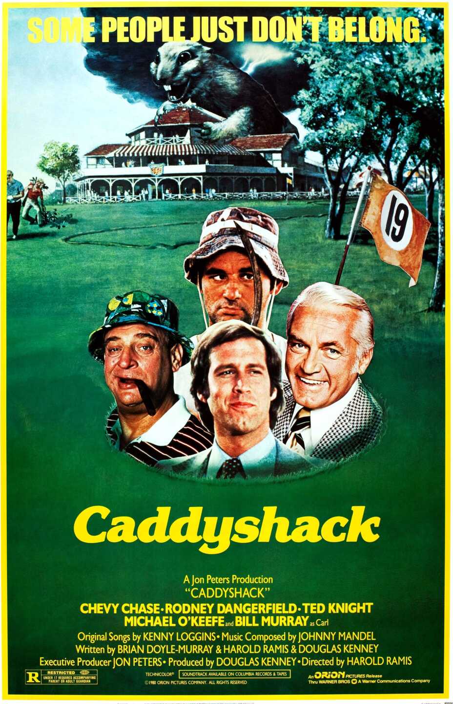 'Caddyshack' movie poster