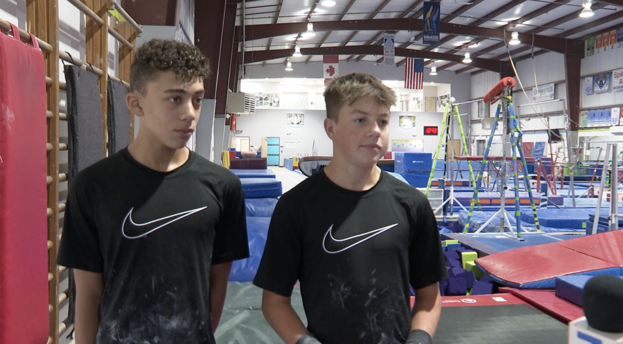 Athletes Greyson Bregdon and Tyler Manning say the Olympic team has given them more confidence