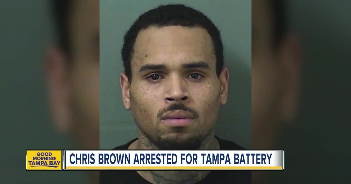 Chris Brown Arrested In Palm Beach For Allegedly Sucker Punching