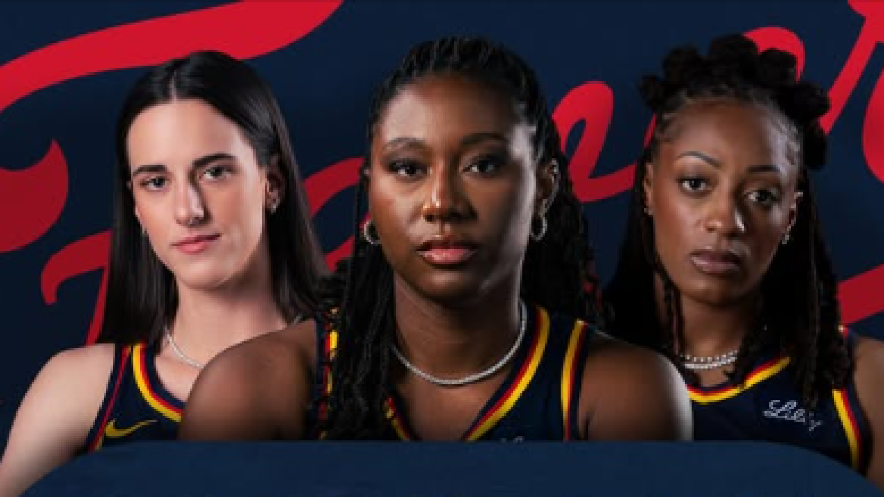 Fever flush Aces in record night for Caitlin Clark, Kelsey Mitchell, 109-75